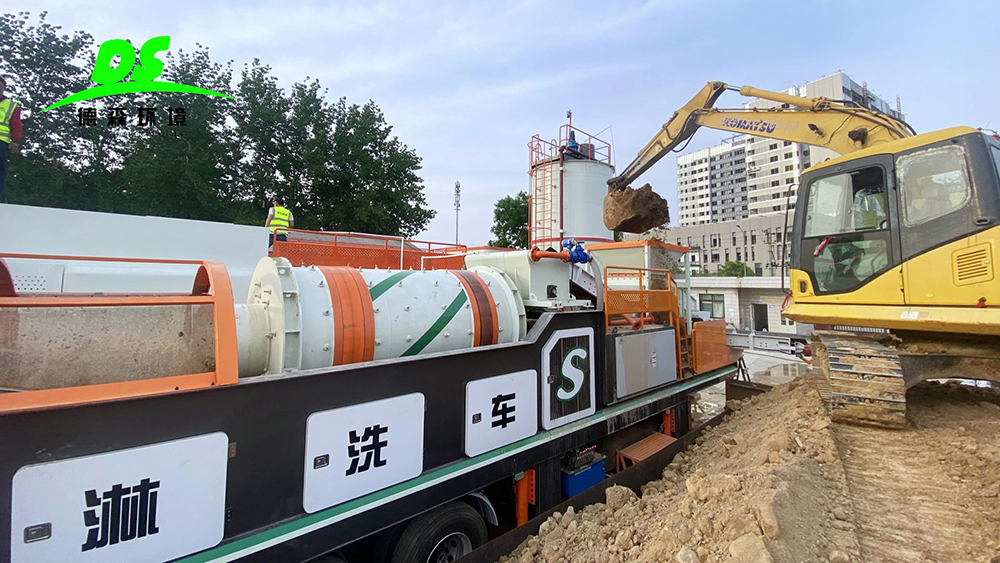德森移動(dòng)淋洗修復(fù)系列設(shè)備，讓土壤修復(fù)更經(jīng)濟(jì)高效！