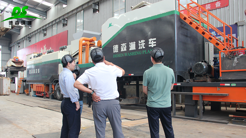 鉻污染移動(dòng)式土壤淋洗修復(fù)設(shè)備