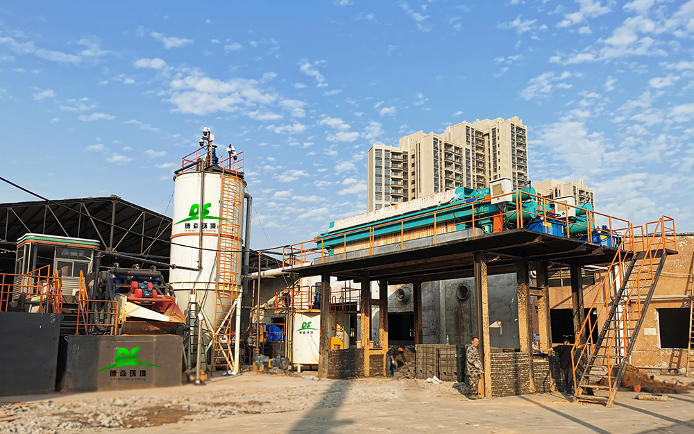 重金屬污染土壤淋洗修復裝備應用現(xiàn)場