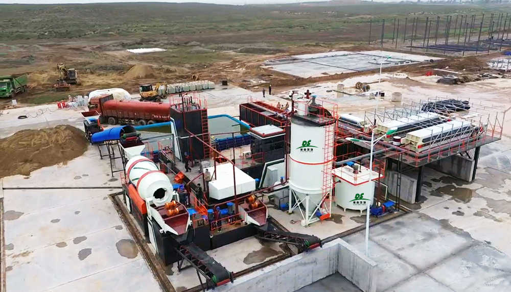 鋼企復(fù)合型土壤重金屬污染難治理，試試德森土壤淋洗修復(fù)裝備