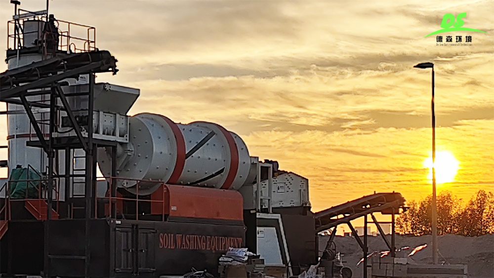 試機(jī)運(yùn)行！中東油污染土壤淋洗項(xiàng)目介紹