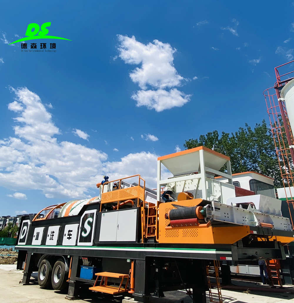 德森淋洗車：土壤修復領域的“移動凈化站”