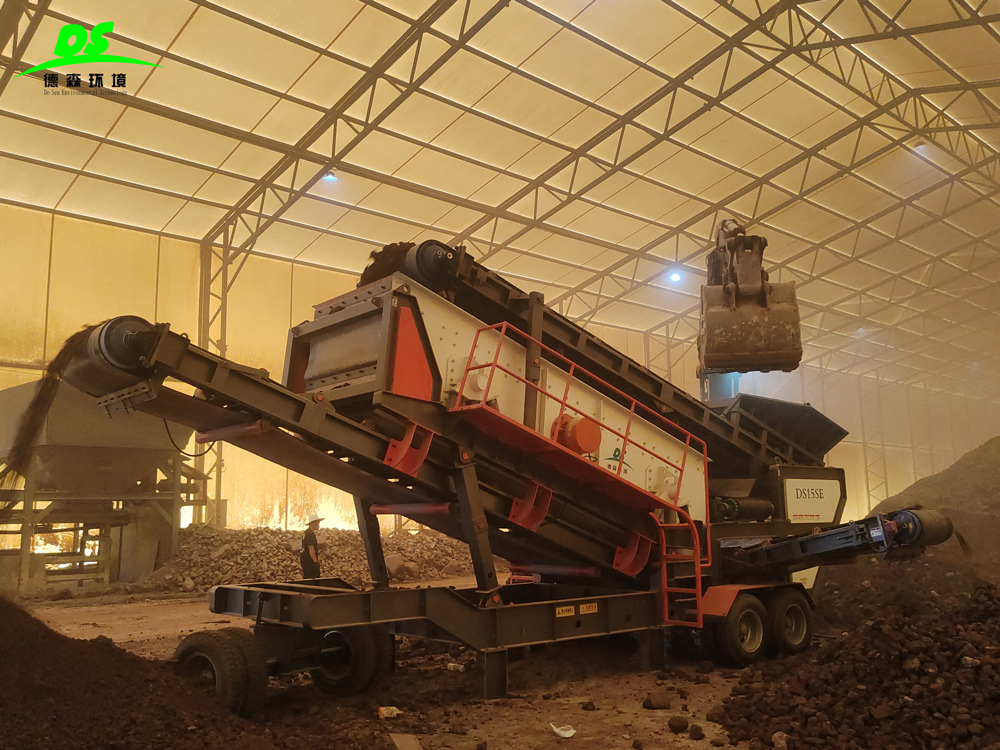 德森環(huán)境篩分車在多行業(yè)的硬核實力