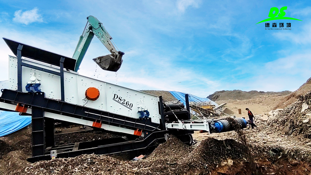 德森環(huán)境篩分車：讓土壤修復(fù)更高效、更智能