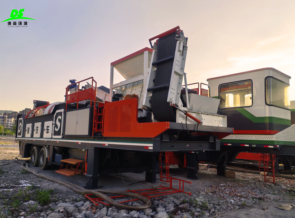 德森環(huán)境土壤淋洗車：移動(dòng)修復(fù)，高效破局污染難題