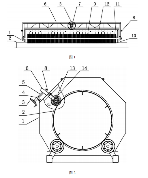 滾筒篩結(jié)構(gòu)示意 滾筒篩結(jié)構(gòu)示意